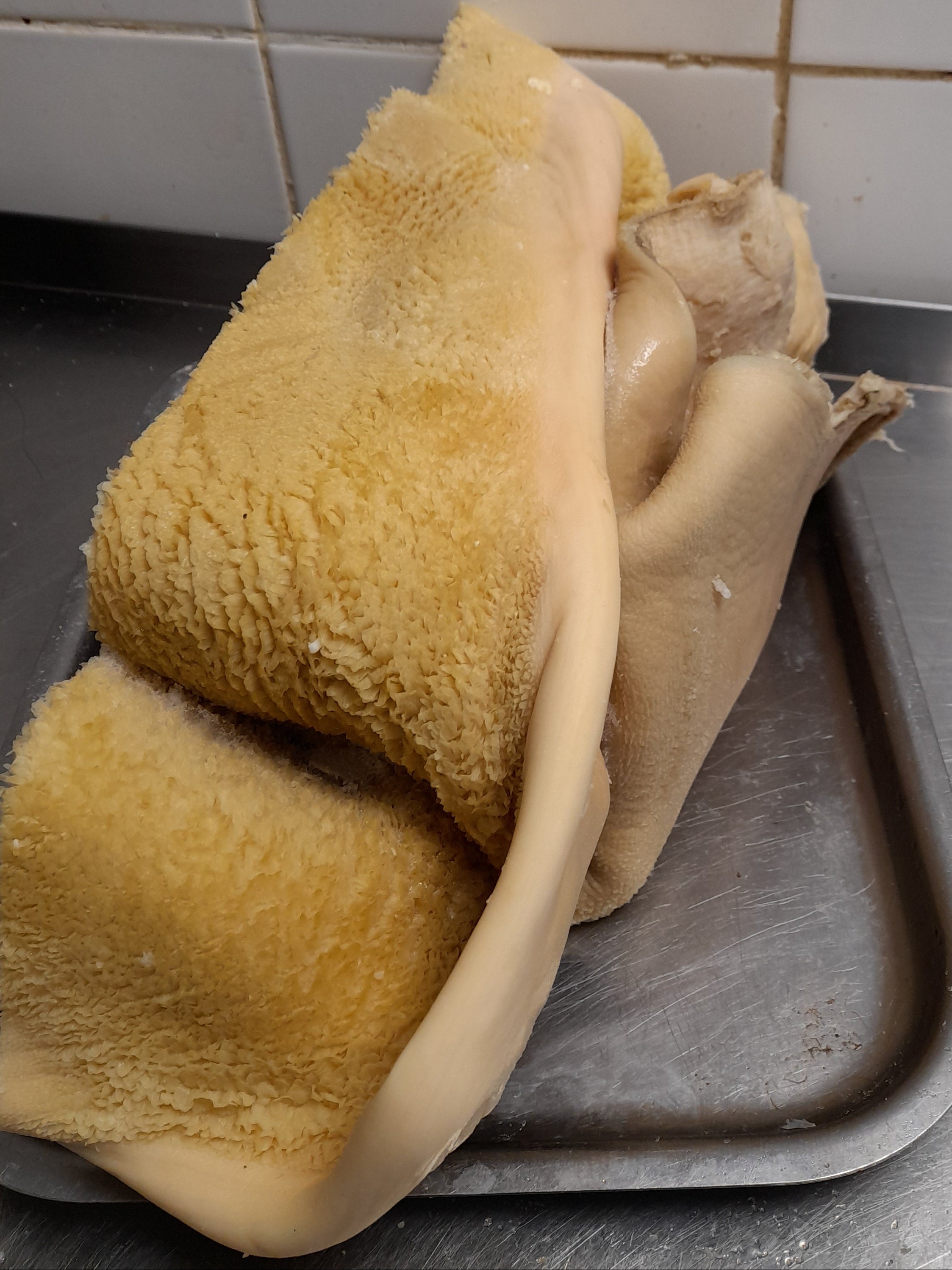 Bleached tripe