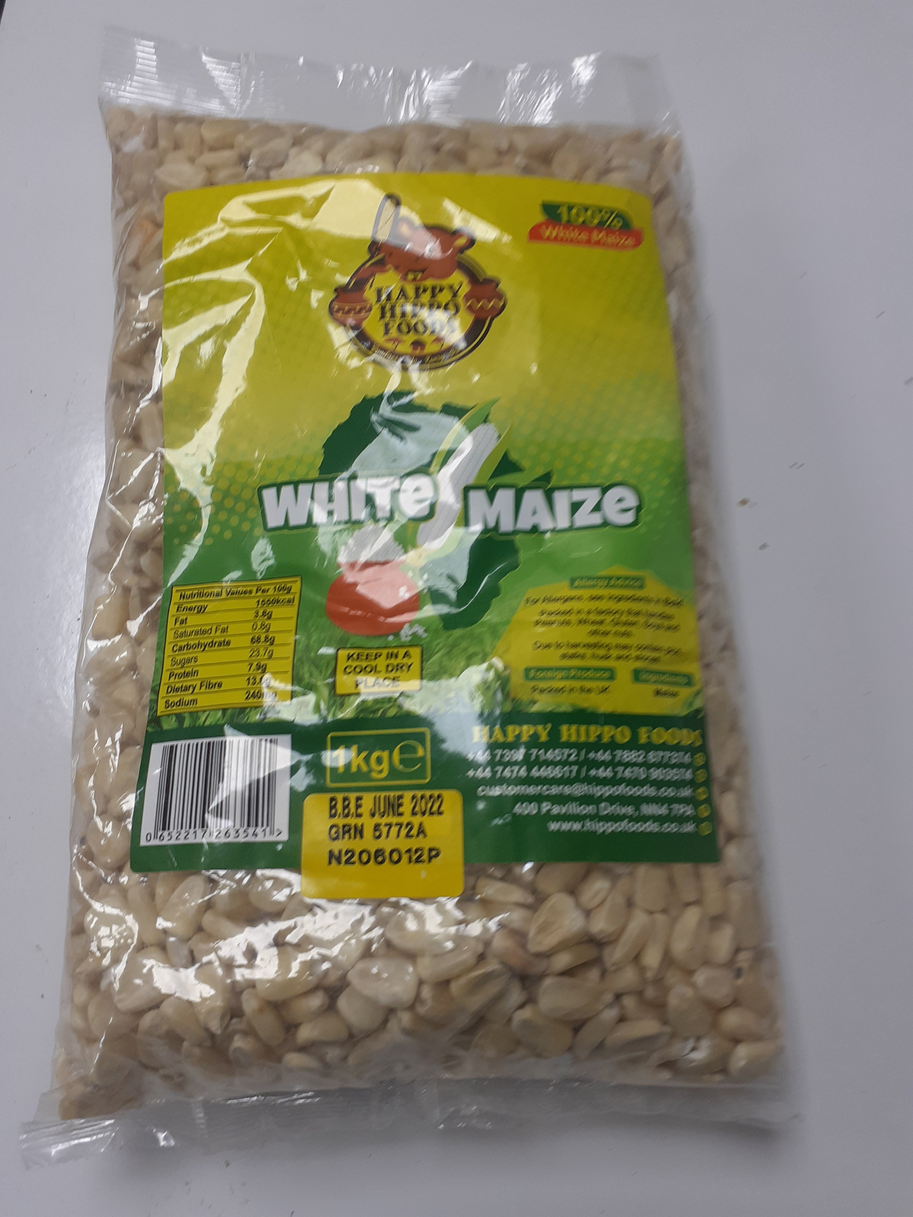 Dried maize